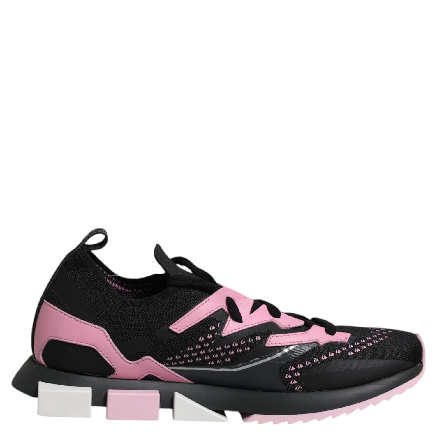 Black Pink SORRENTO Sport Stretch Sneakers Shoes