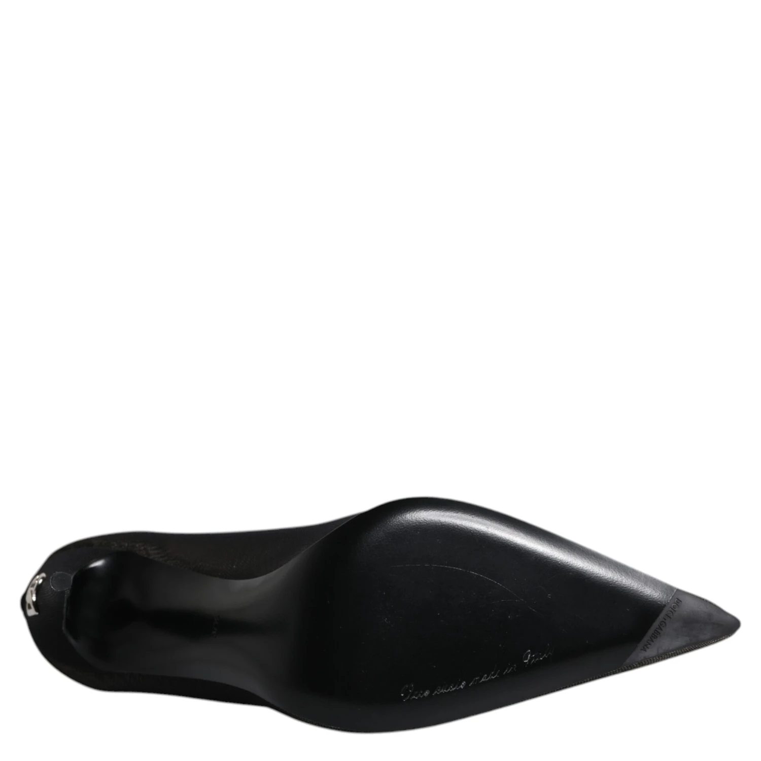 Black Viscose Mesh Sock Style Boots Shoes