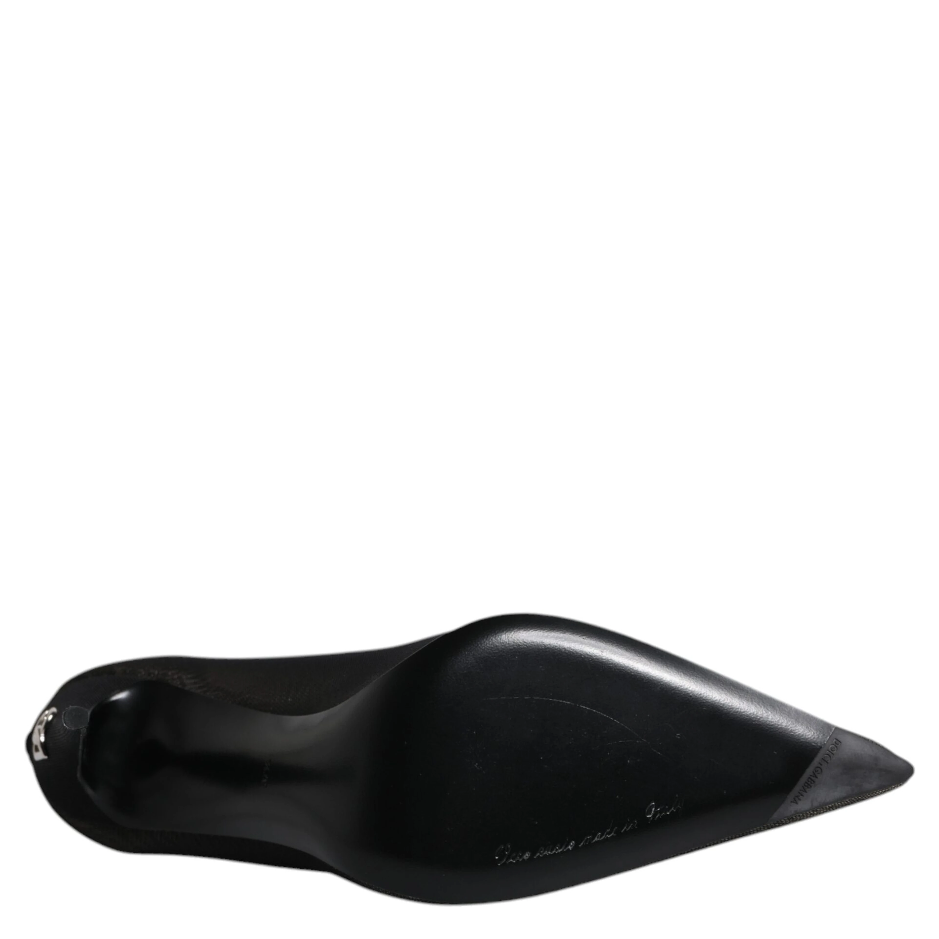 Black Viscose Mesh Sock Style Boots Shoes