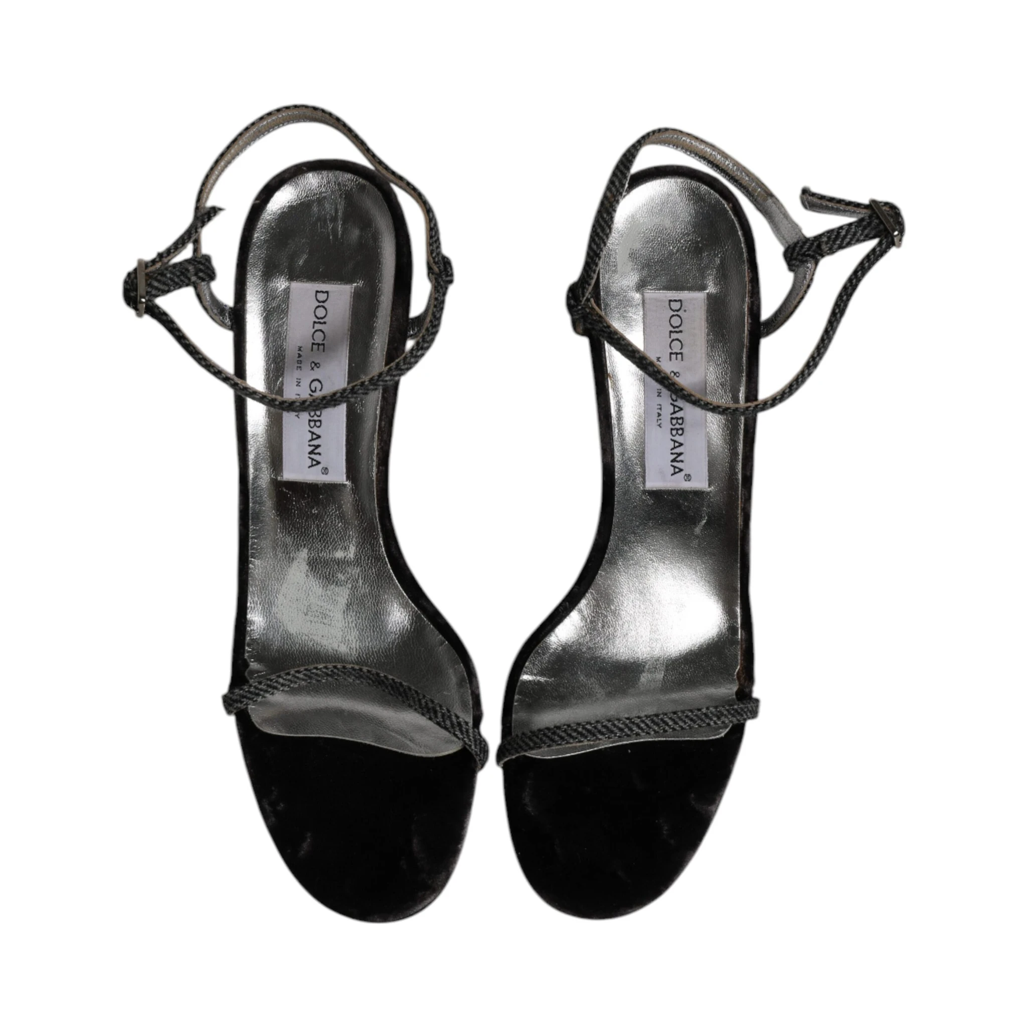 Black Ankle Strap High Heels Sandals Shoes