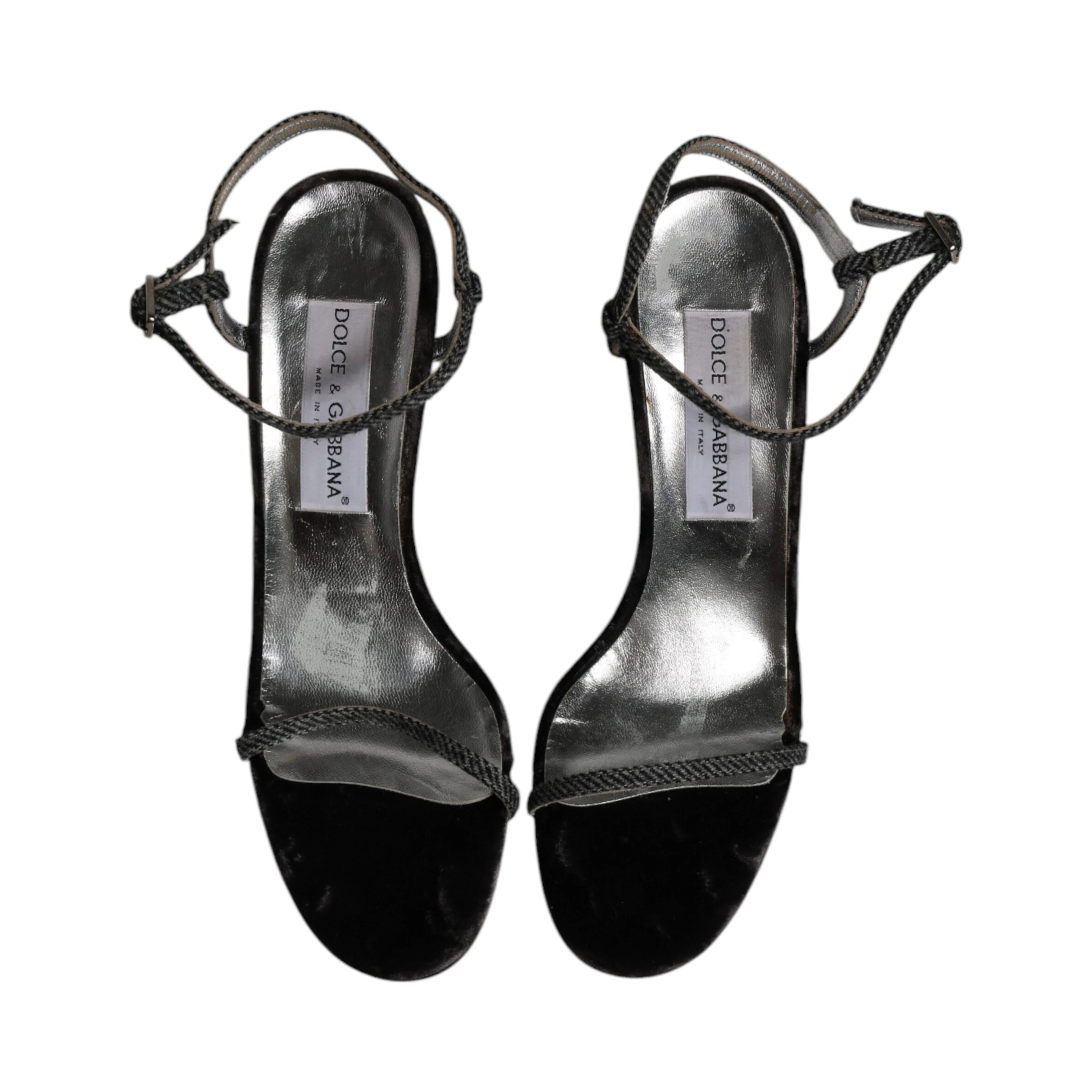 Black Ankle Strap High Heels Sandals Shoes