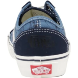 Blue Suede Leather Low Top Sneakers