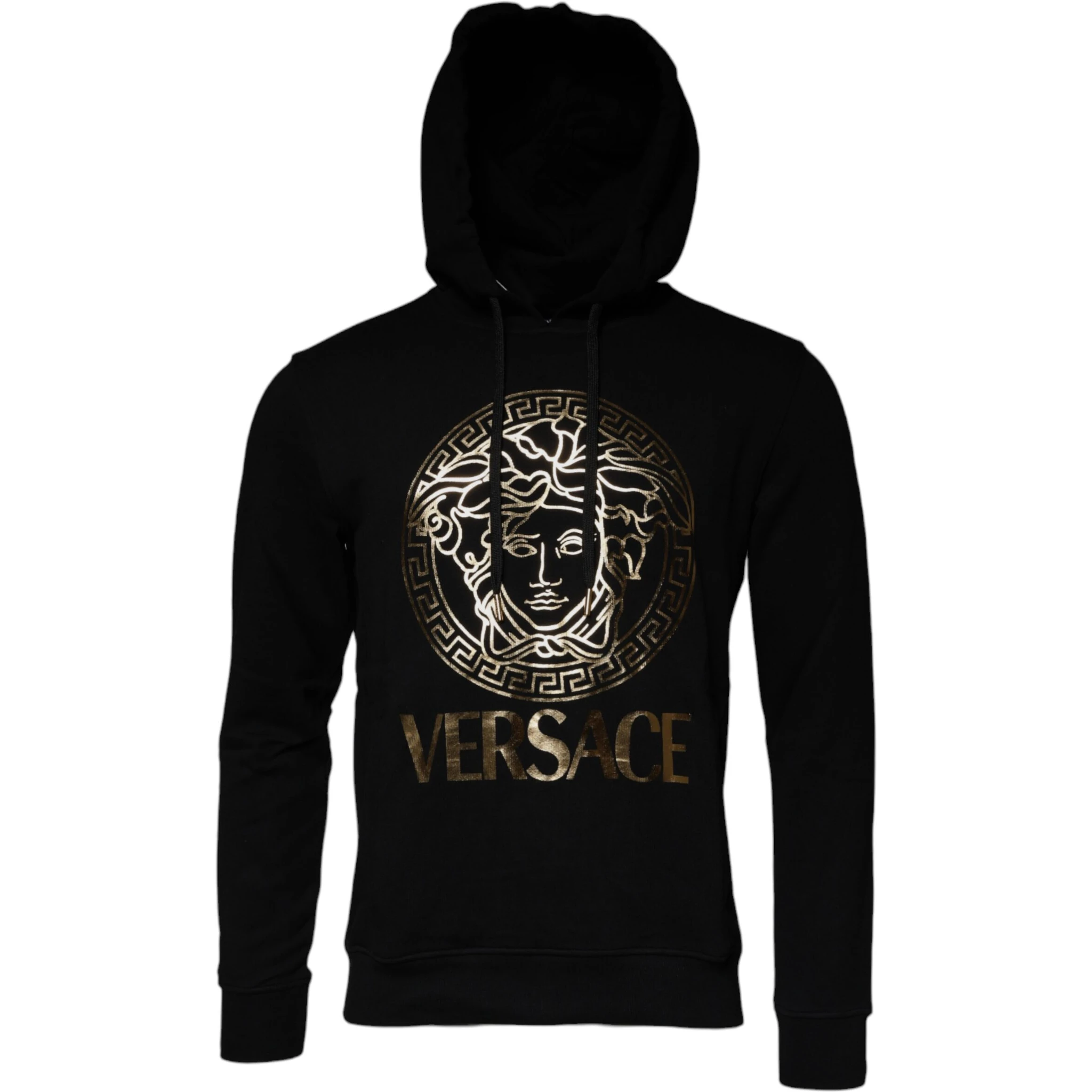 Black Medusa Cotton Hoodie Pullover Sweatshirt Sweater