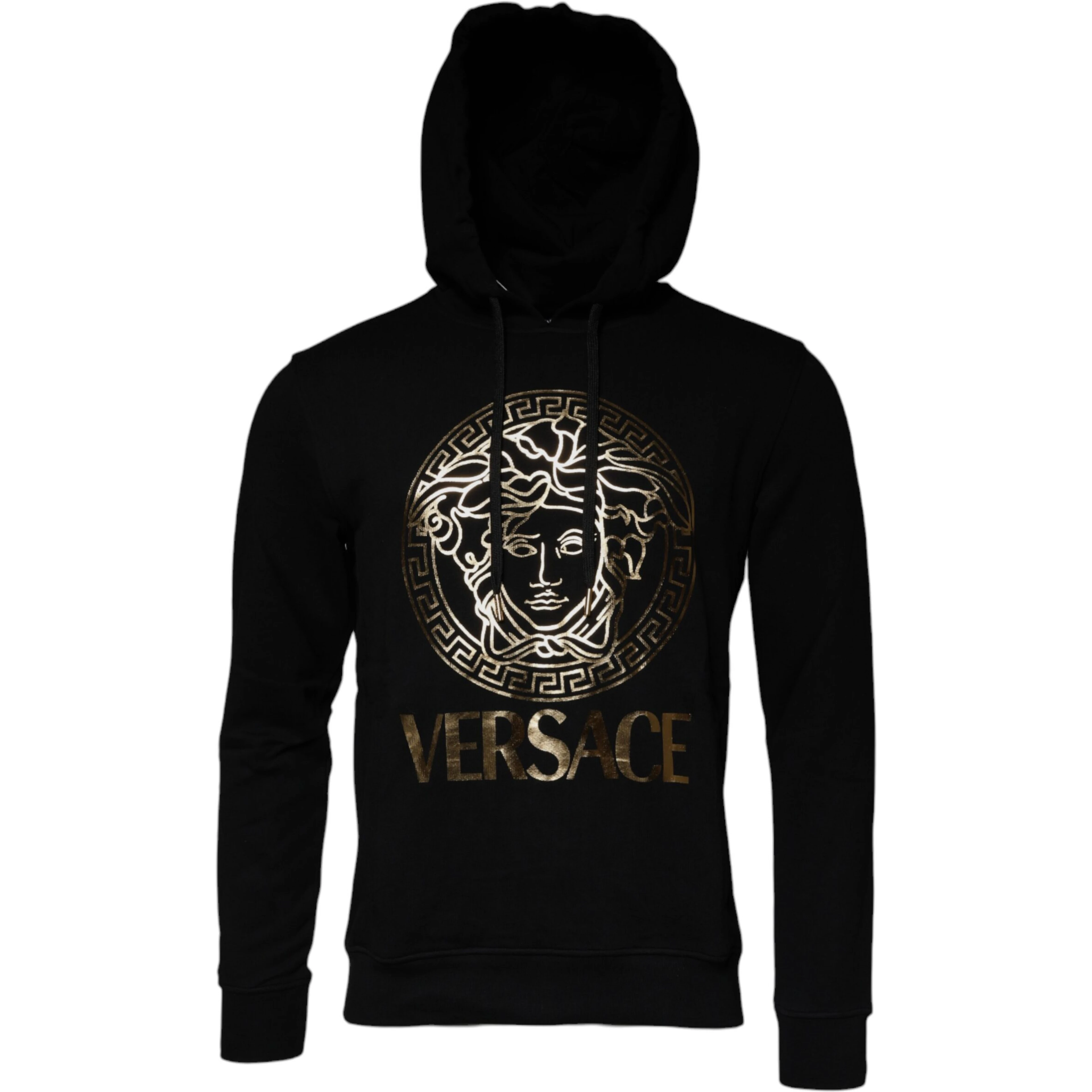 Black Medusa Cotton Hoodie Pullover Sweatshirt Sweater