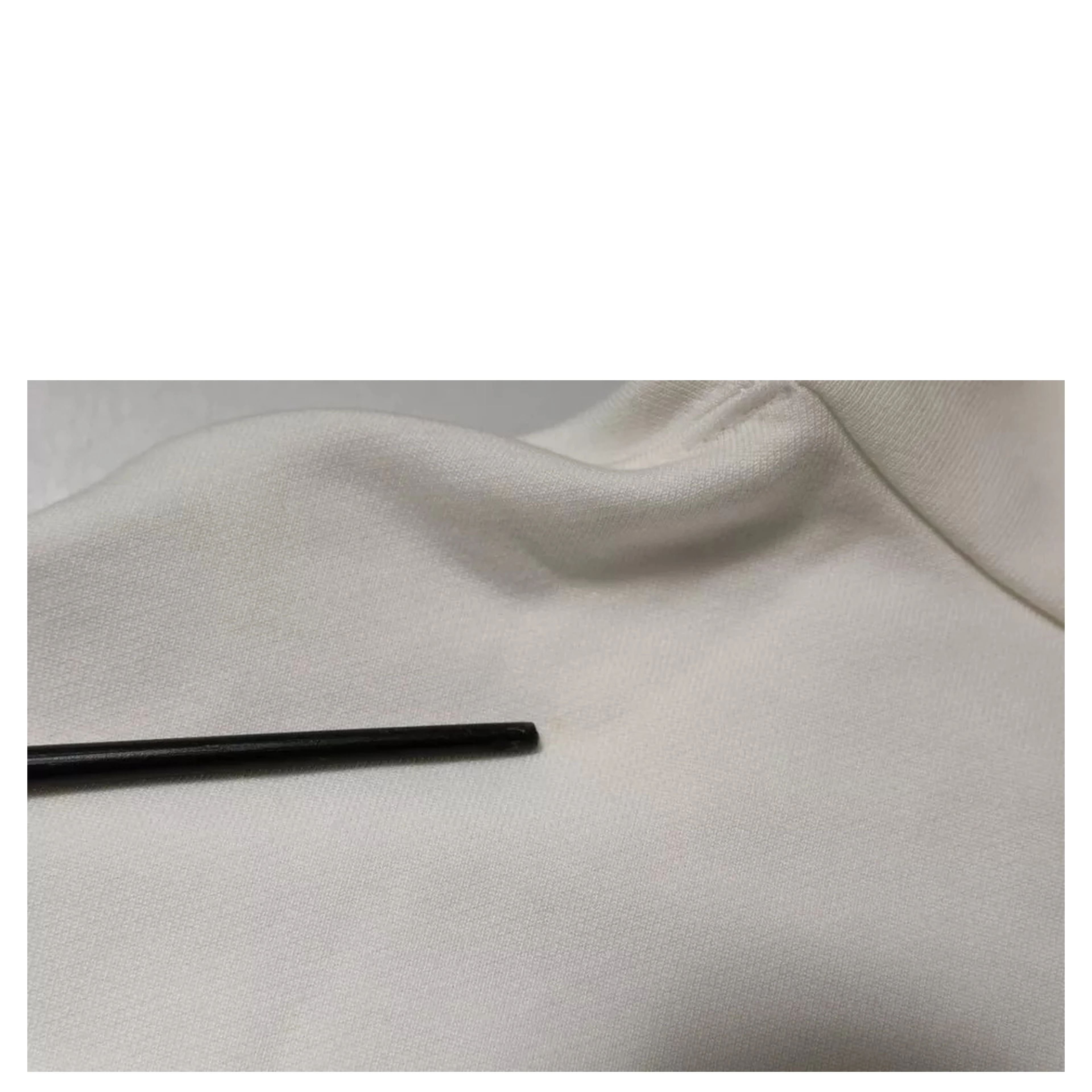 White Logo Hooded Pullover Men Sweatshirt Sweater