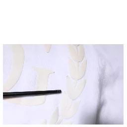 White Logo Hooded Pullover Sweatshirt Sweater