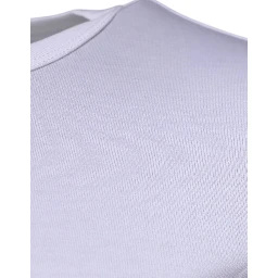 White Panda King Cotton Crew Neck T-shirt