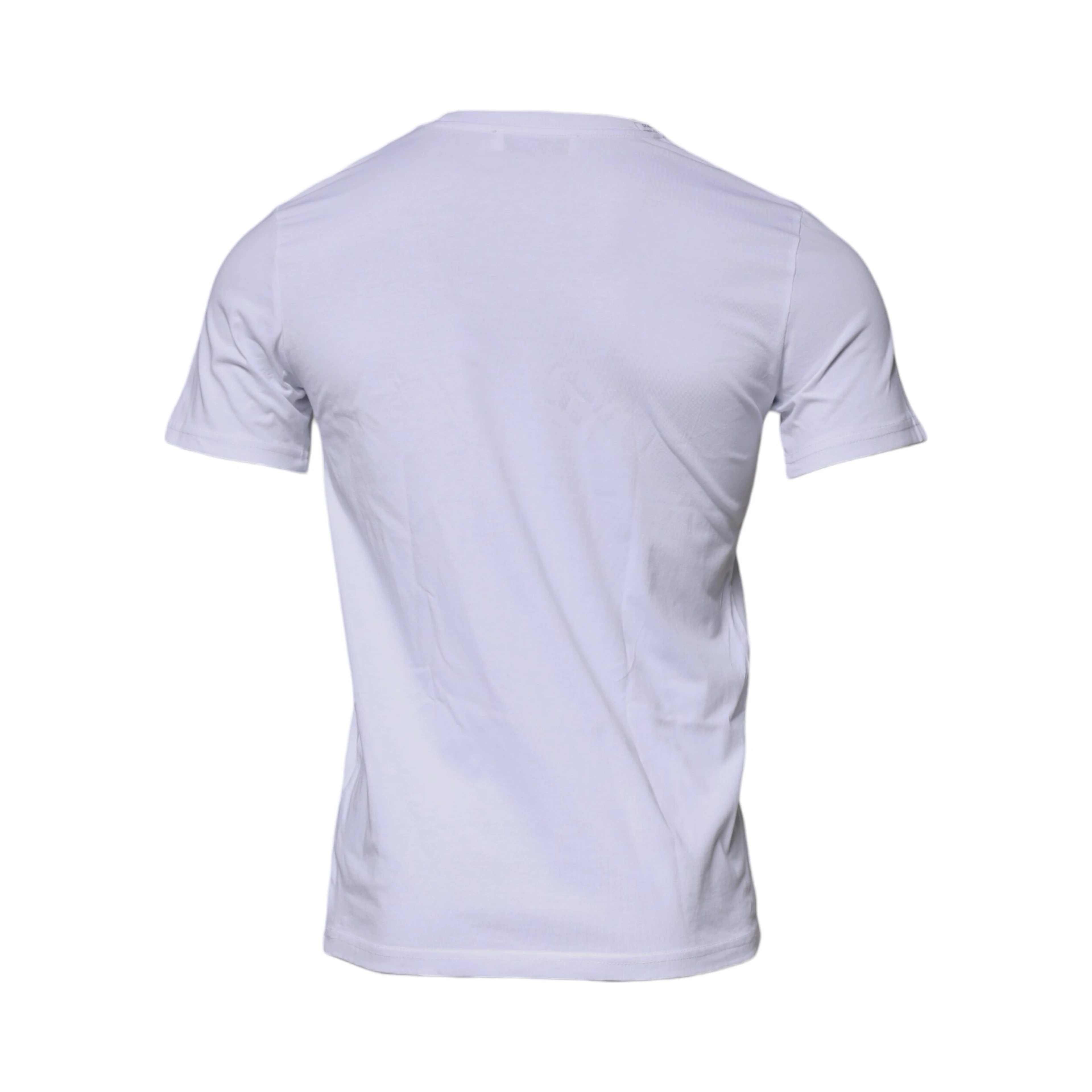White DG Logo Cotton Crew Neck T-shirt