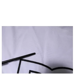 White DG Logo Cotton Crew Neck T-shirt