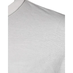 White DG Logo Cotton Crew Neck T-shirt