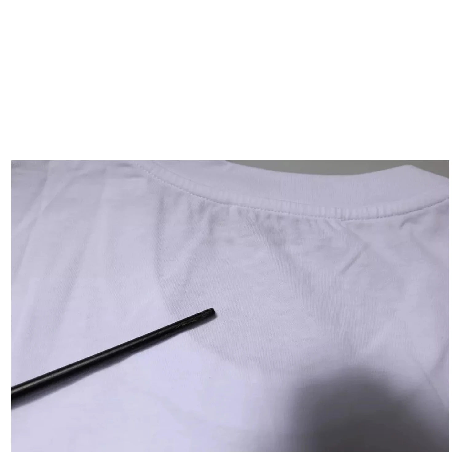 White DG Logo Cotton Crew Neck T-shirt