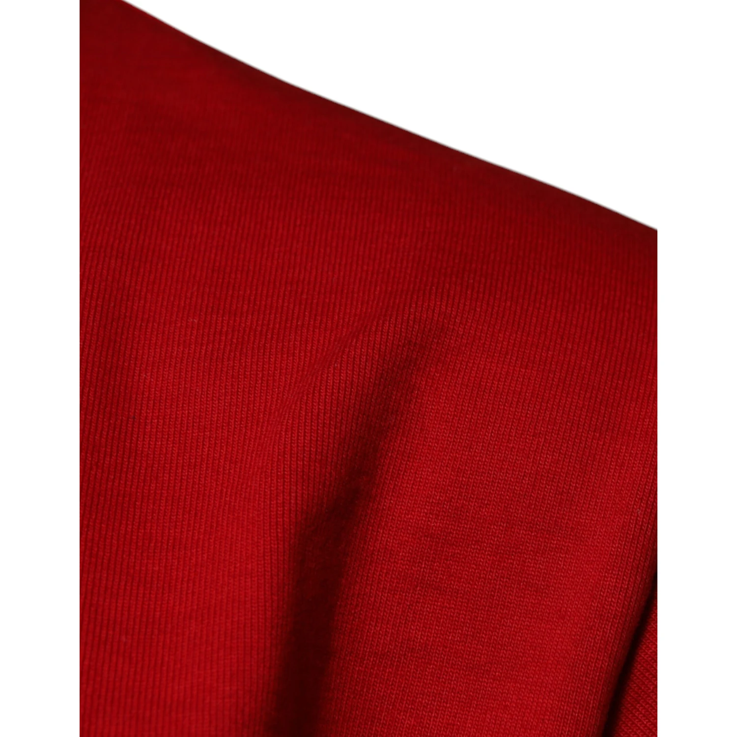 Red DG Eye Cotton Crew Neck T-shirt