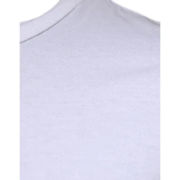 White Stripes Crew Neck Short Sleeves T-shirt