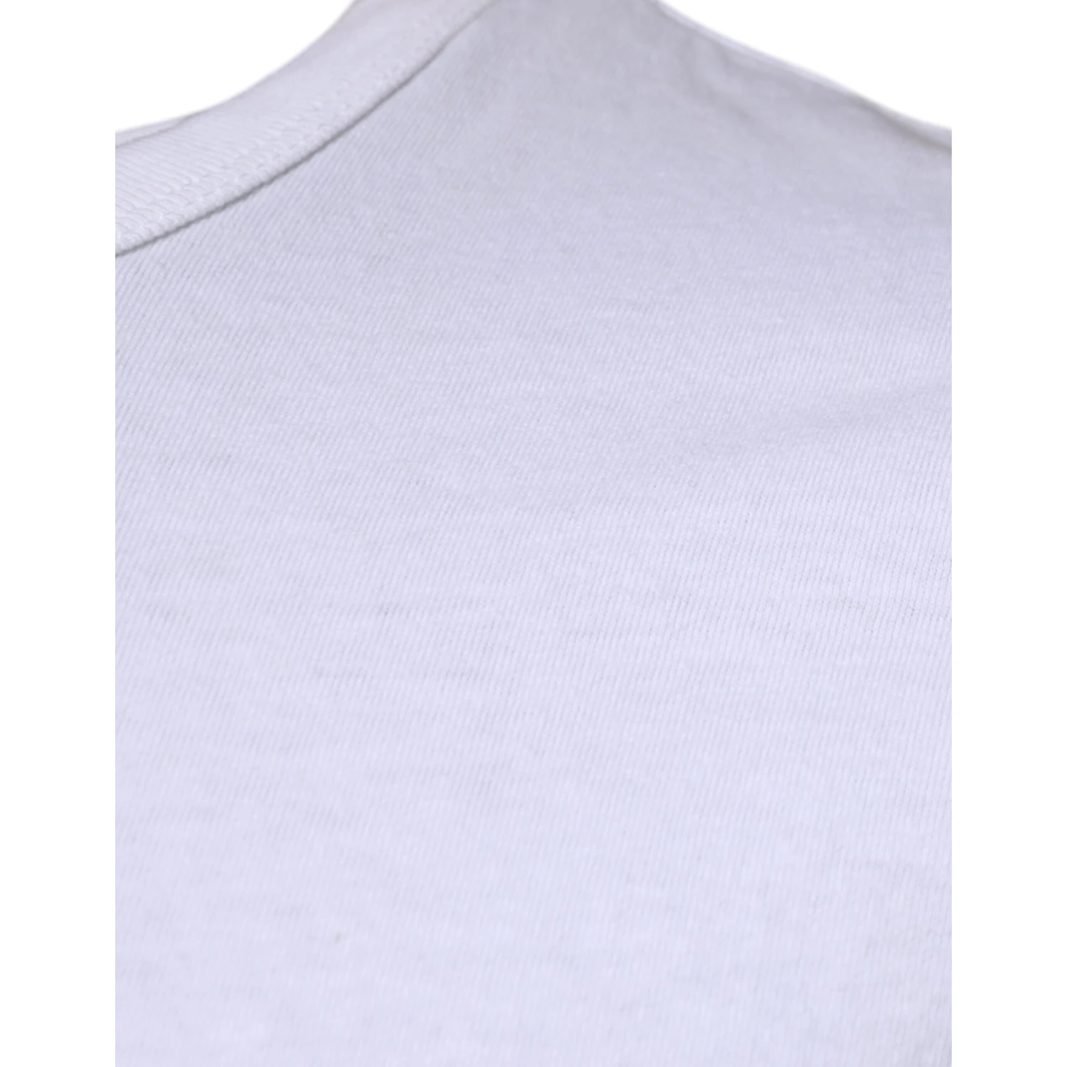 White Stripes Crew Neck Short Sleeves T-shirt