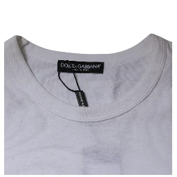 White Stripes Crew Neck Short Sleeves T-shirt