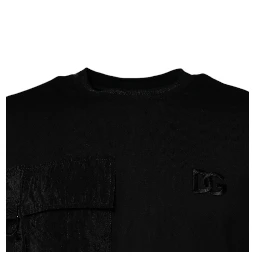 Black Crew Neck Short Sleeve T-shirt