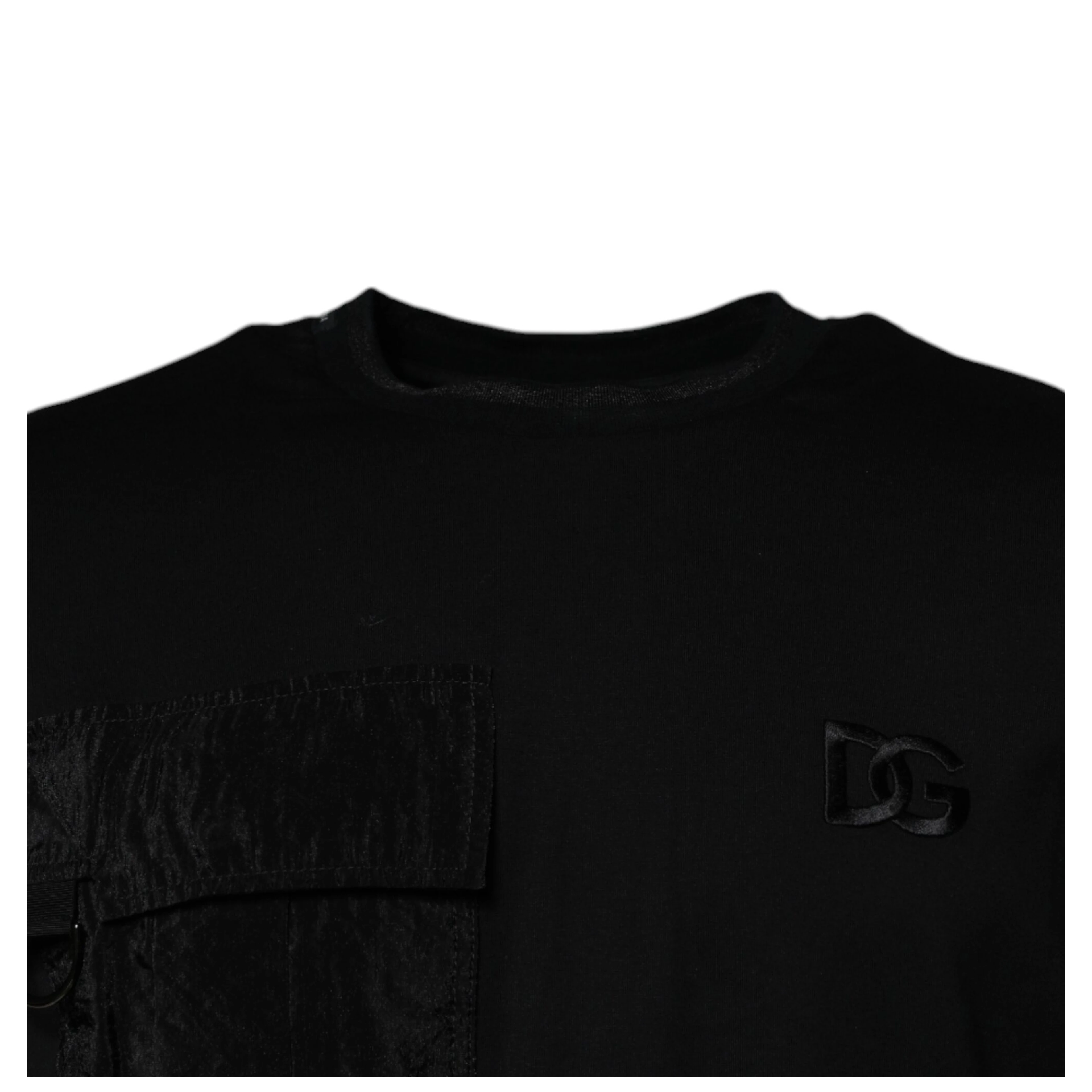 Black Crew Neck Short Sleeve T-shirt