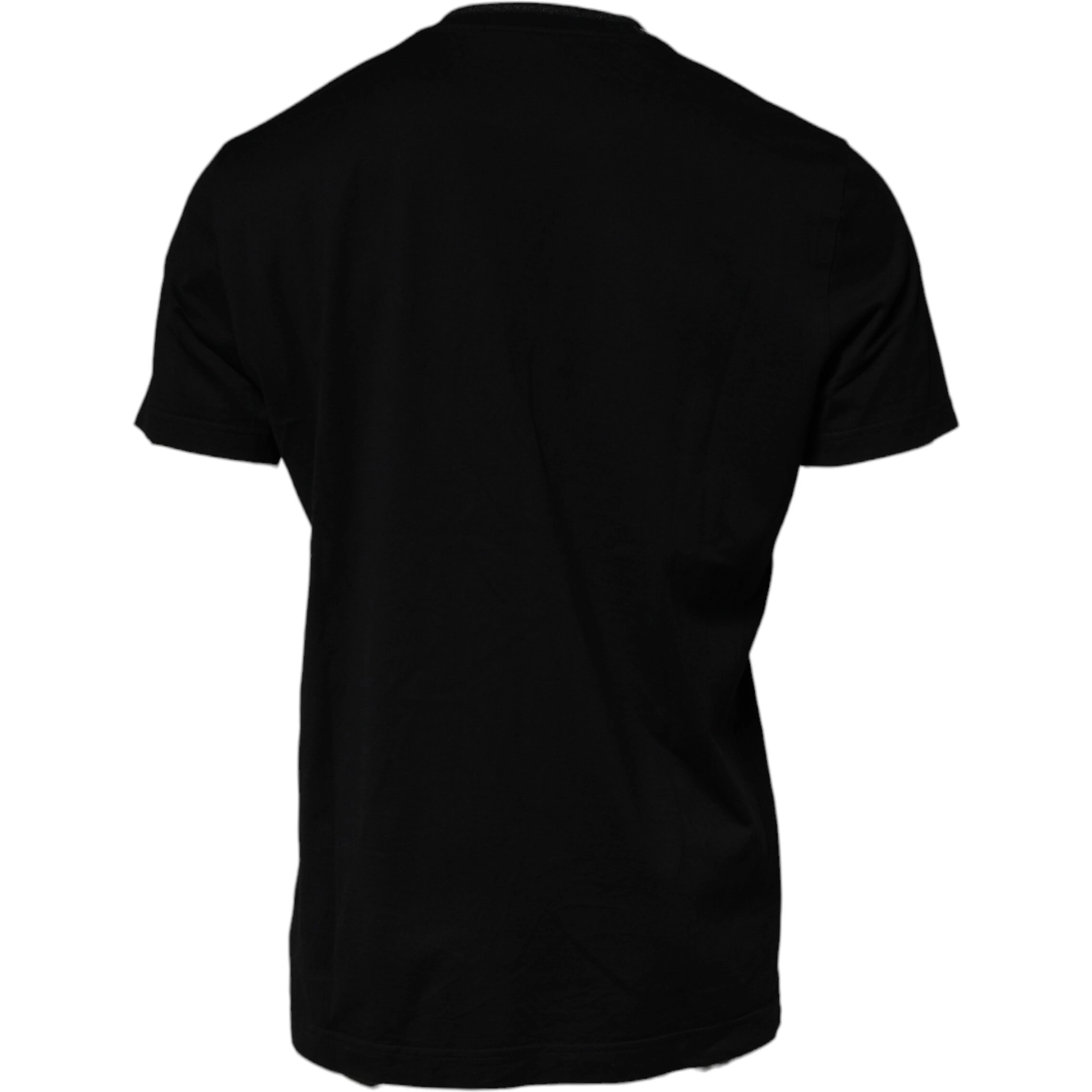 Black Crew Neck Short Sleeve T-shirt
