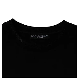 Black Crew Neck Short Sleeve T-shirt