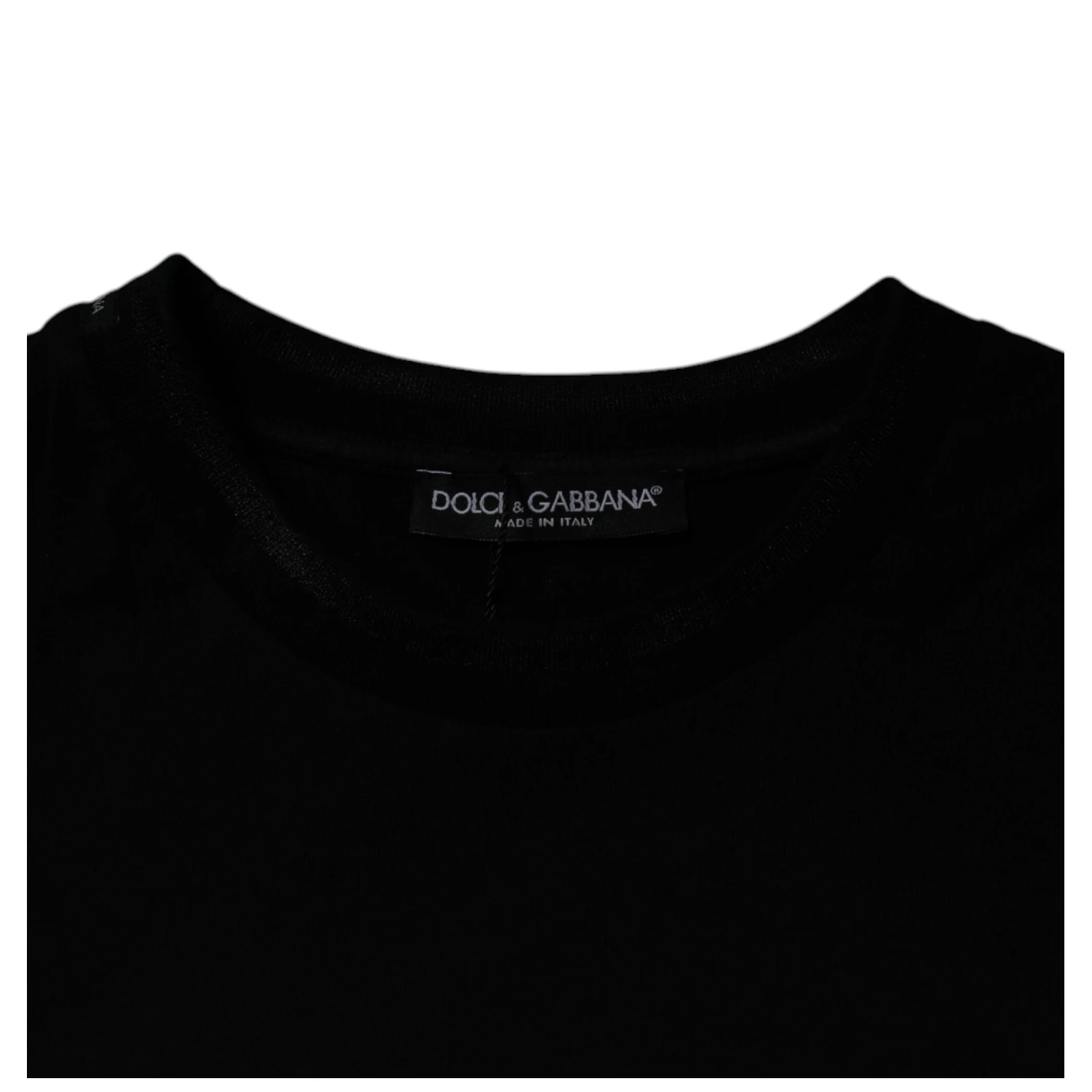 Black Crew Neck Short Sleeve T-shirt