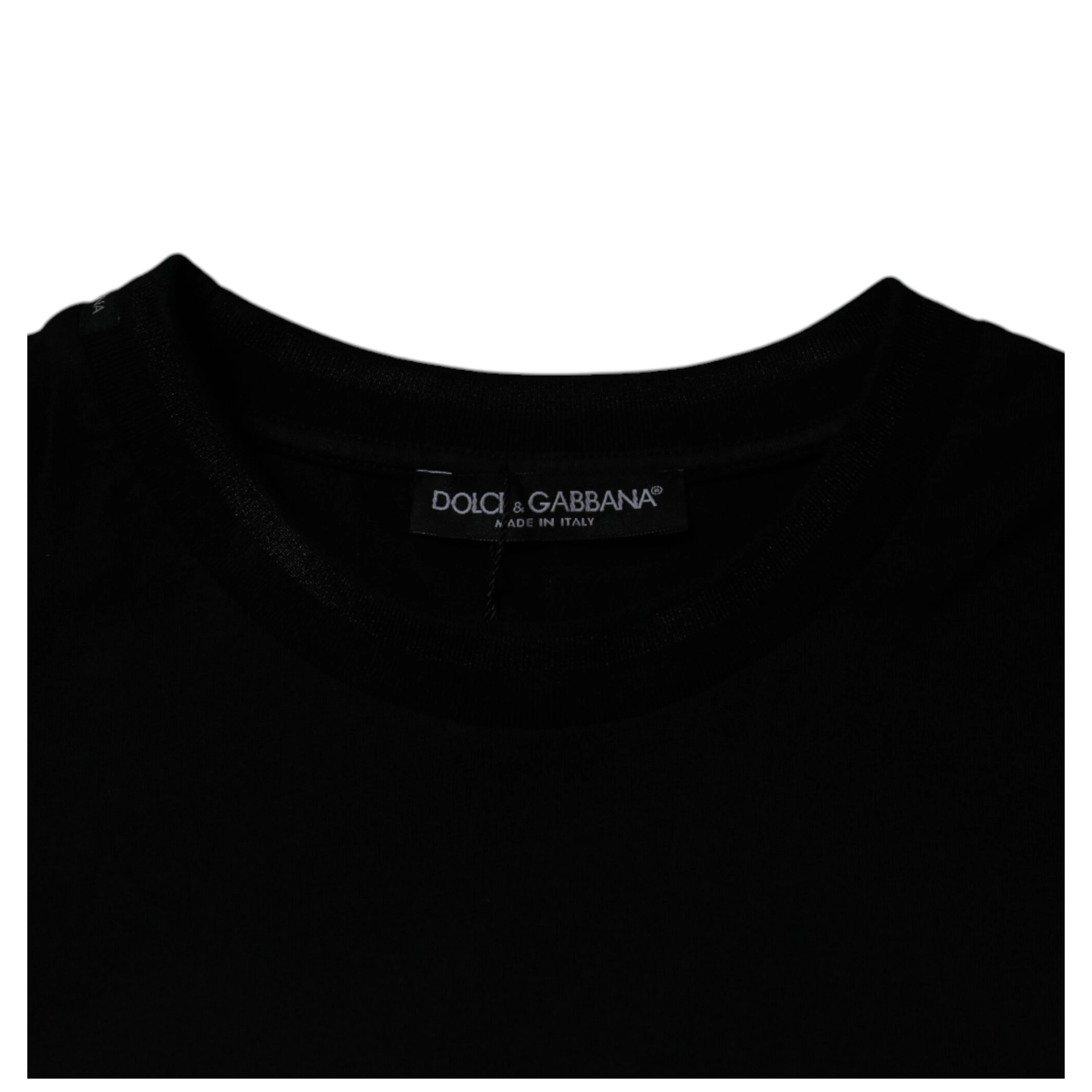 Black Crew Neck Short Sleeve T-shirt