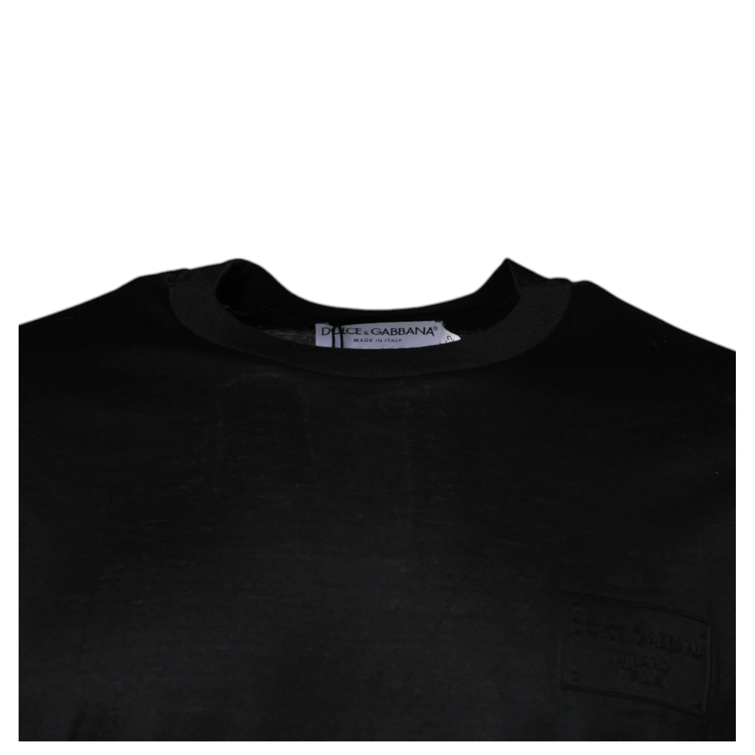Black Crew Neck Short Sleeve T-shirt