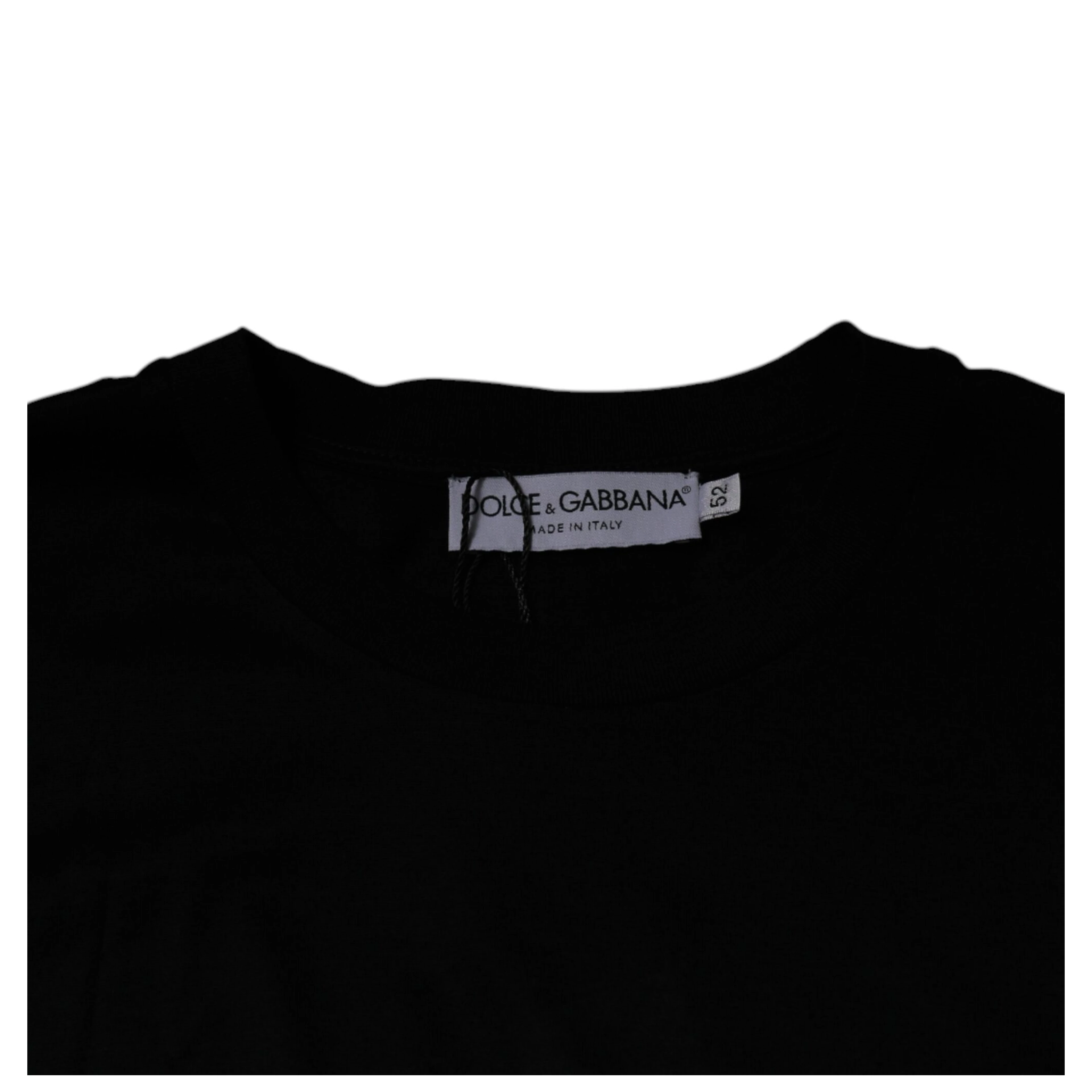 Black Crew Neck Short Sleeve T-shirt