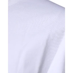 White DG Logo Cotton Crew Neck T-shirt
