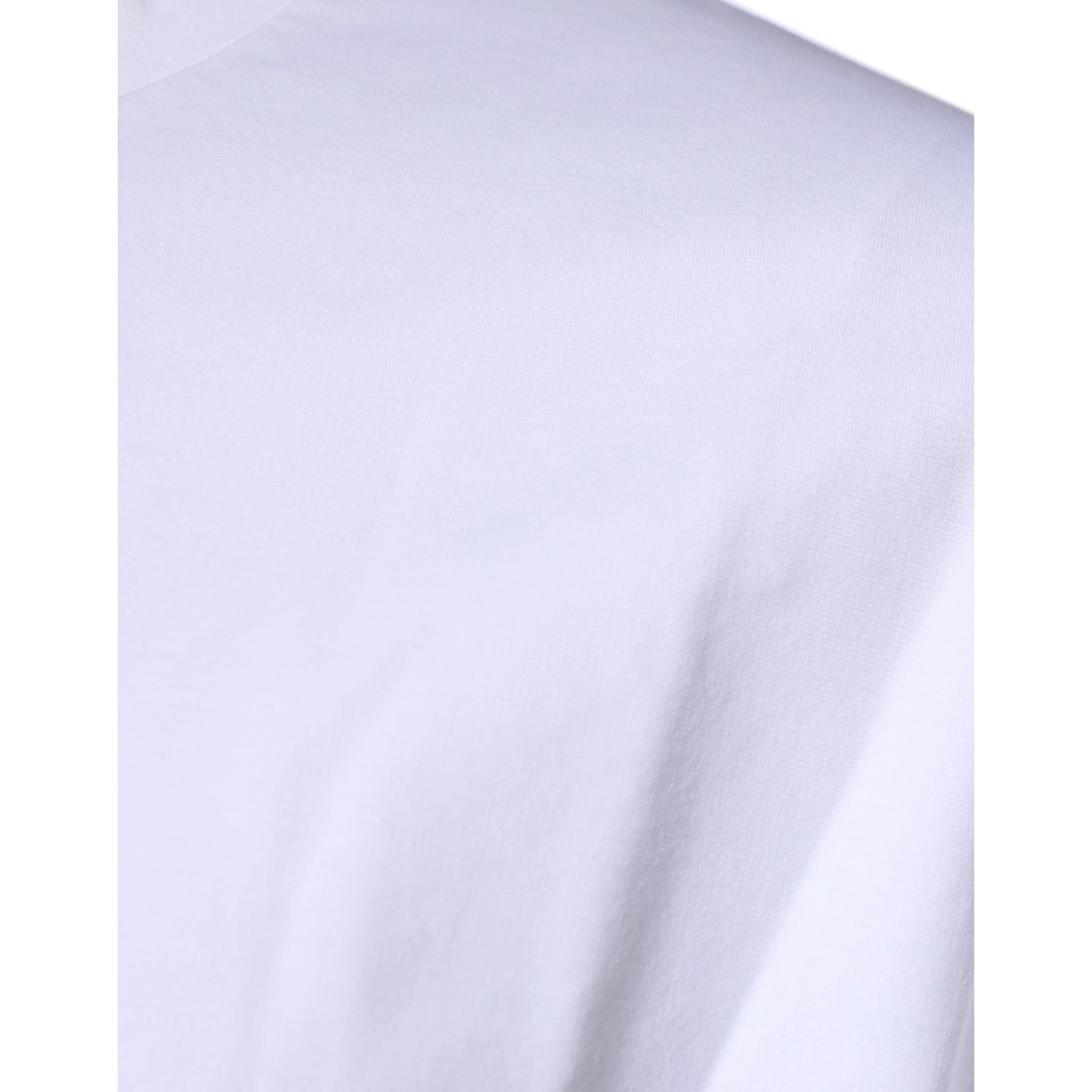 White DG Logo Cotton Crew Neck T-shirt