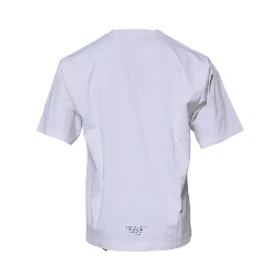 White DG Logo Cotton Crew Neck T-shirt