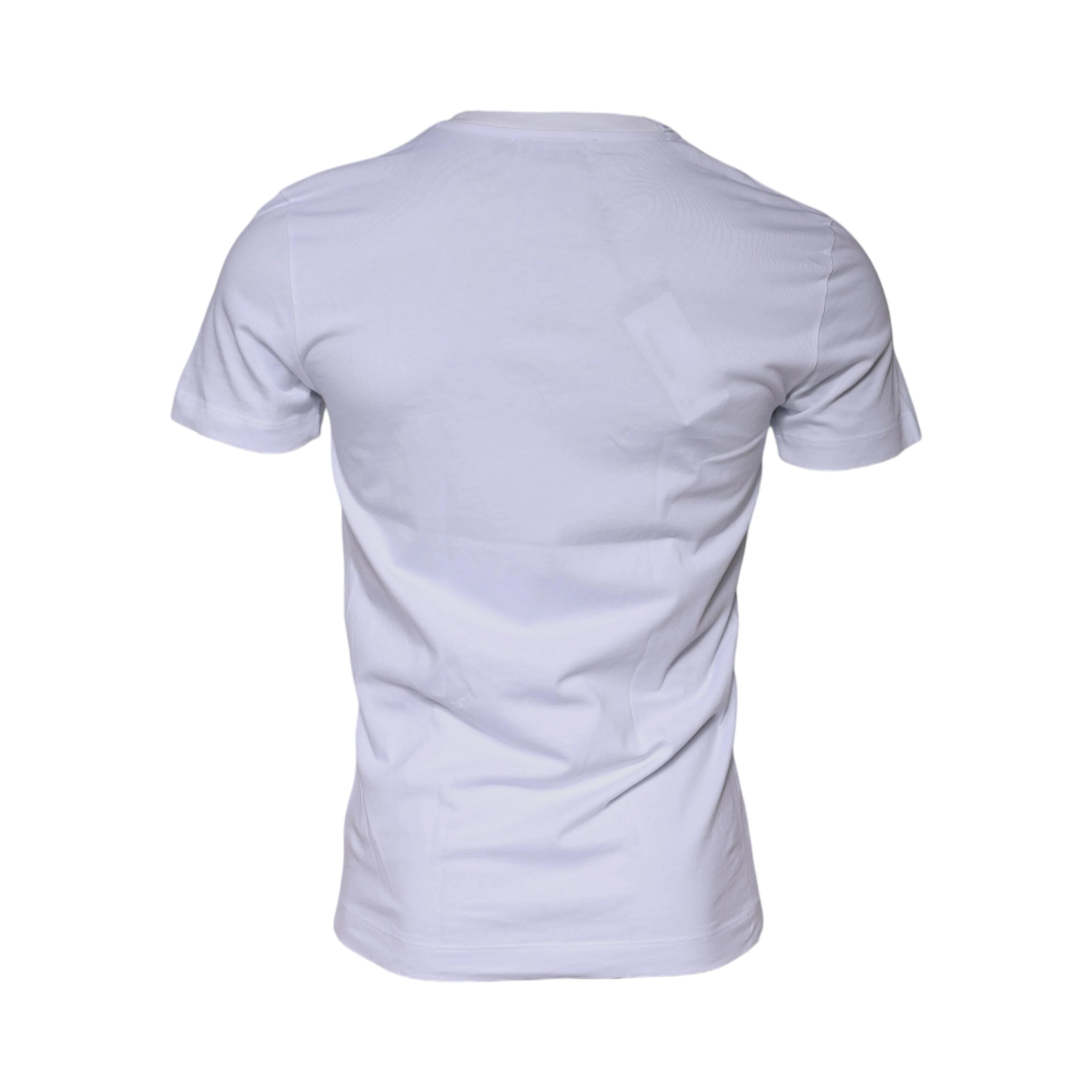 White DG Logo Cotton Crew Neck T-shirt
