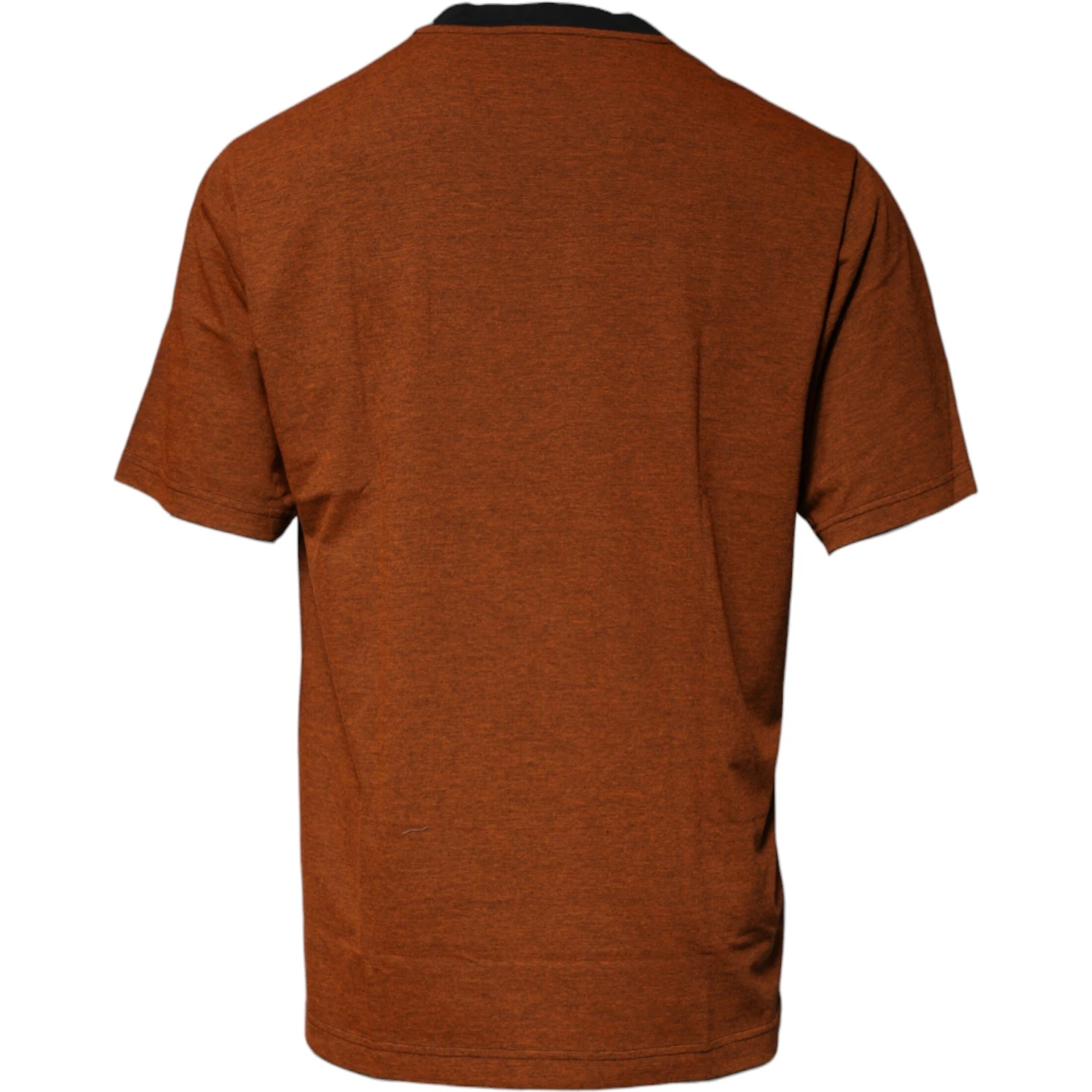 Brown DG Logo Cotton Crew Neck T-shirt