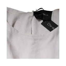 Off White Embellished Long Maxi Dress