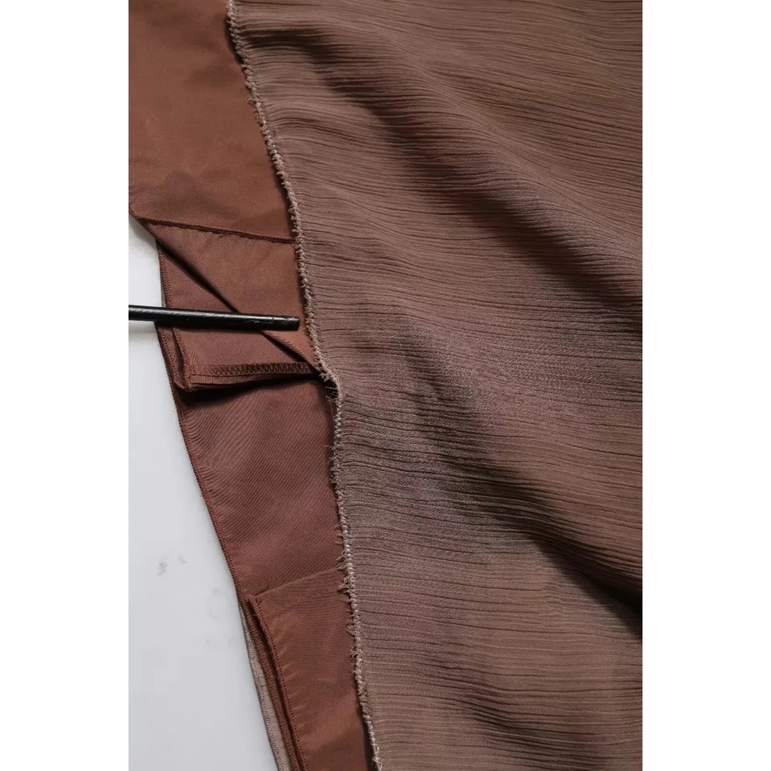 Brown Sleeveless Deep V-neck A-line Long Maxi Dress