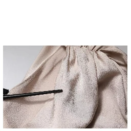 Beige One Shoulder Asymmetric Drape Dress