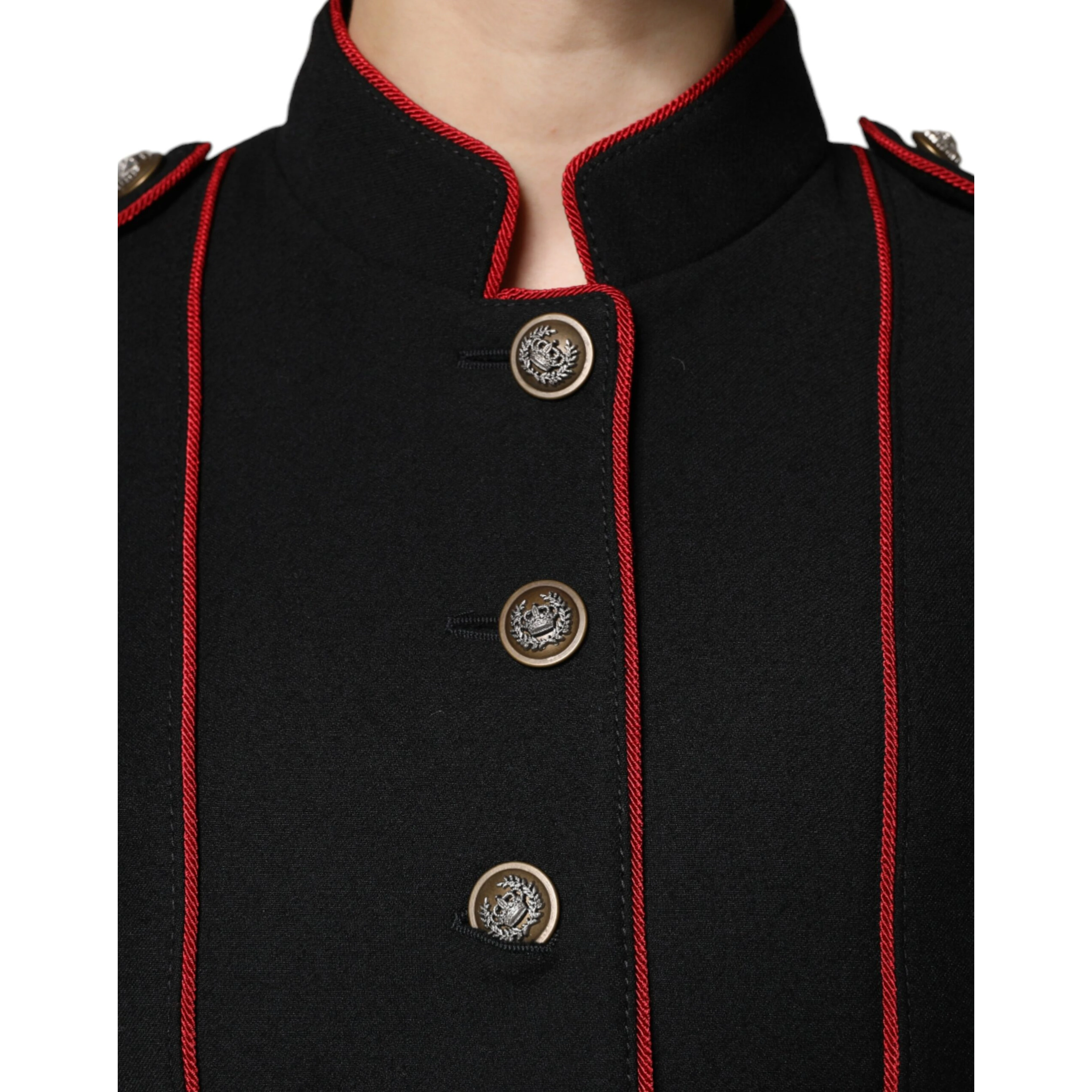 Black Single Breasted Trench Coat Jacket