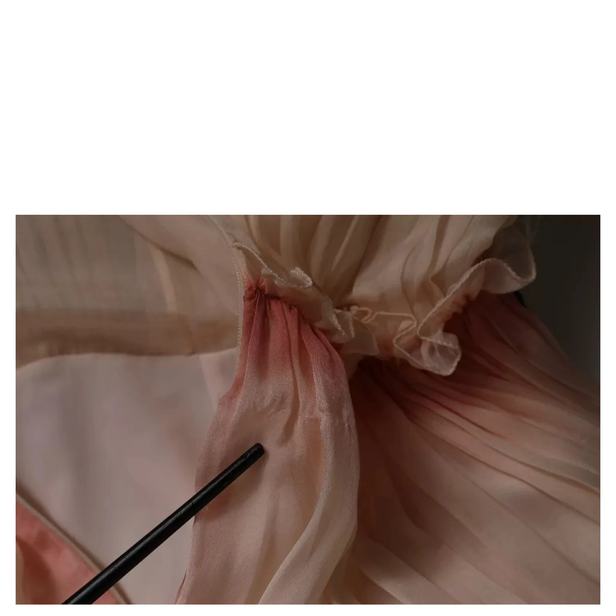 Pink Sleeveless Pleated A-line Maxi Dress