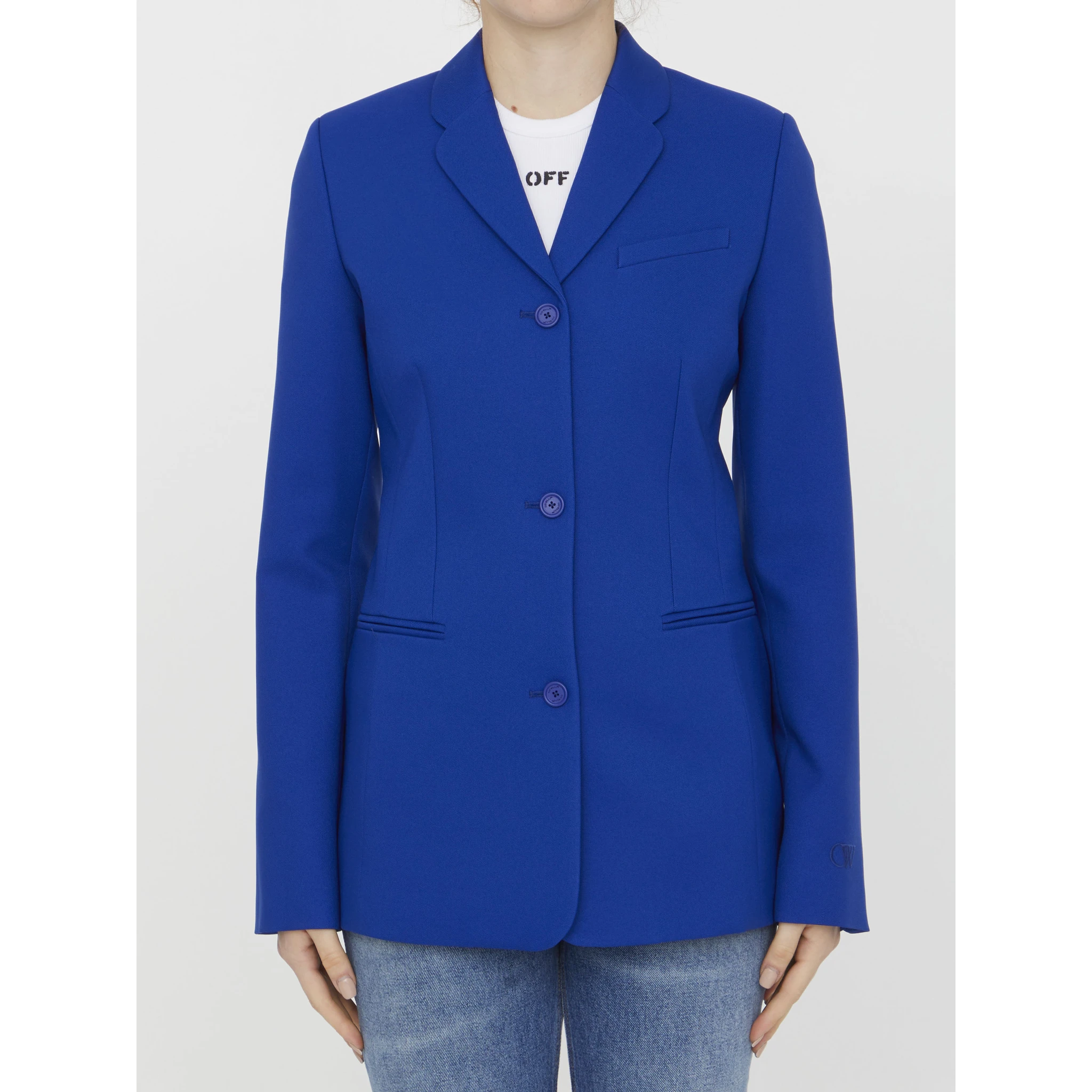 Tech drill tailoring jacket