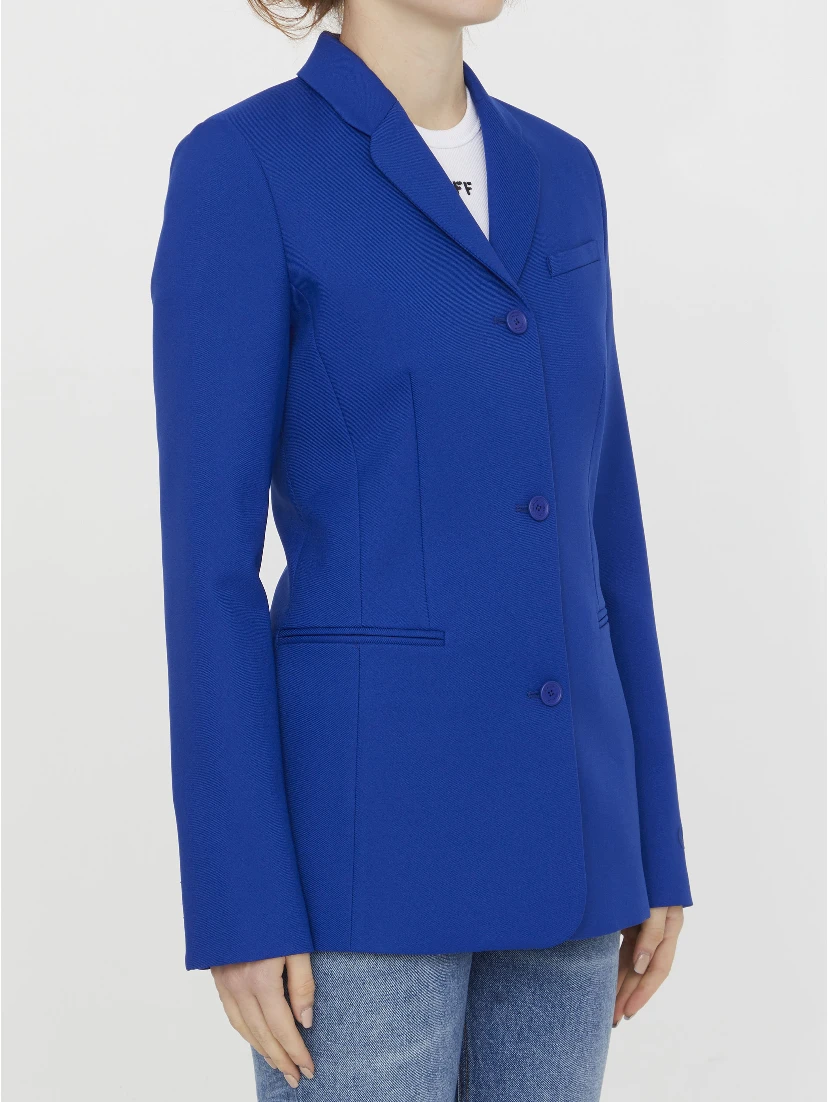 Tech drill tailoring jacket