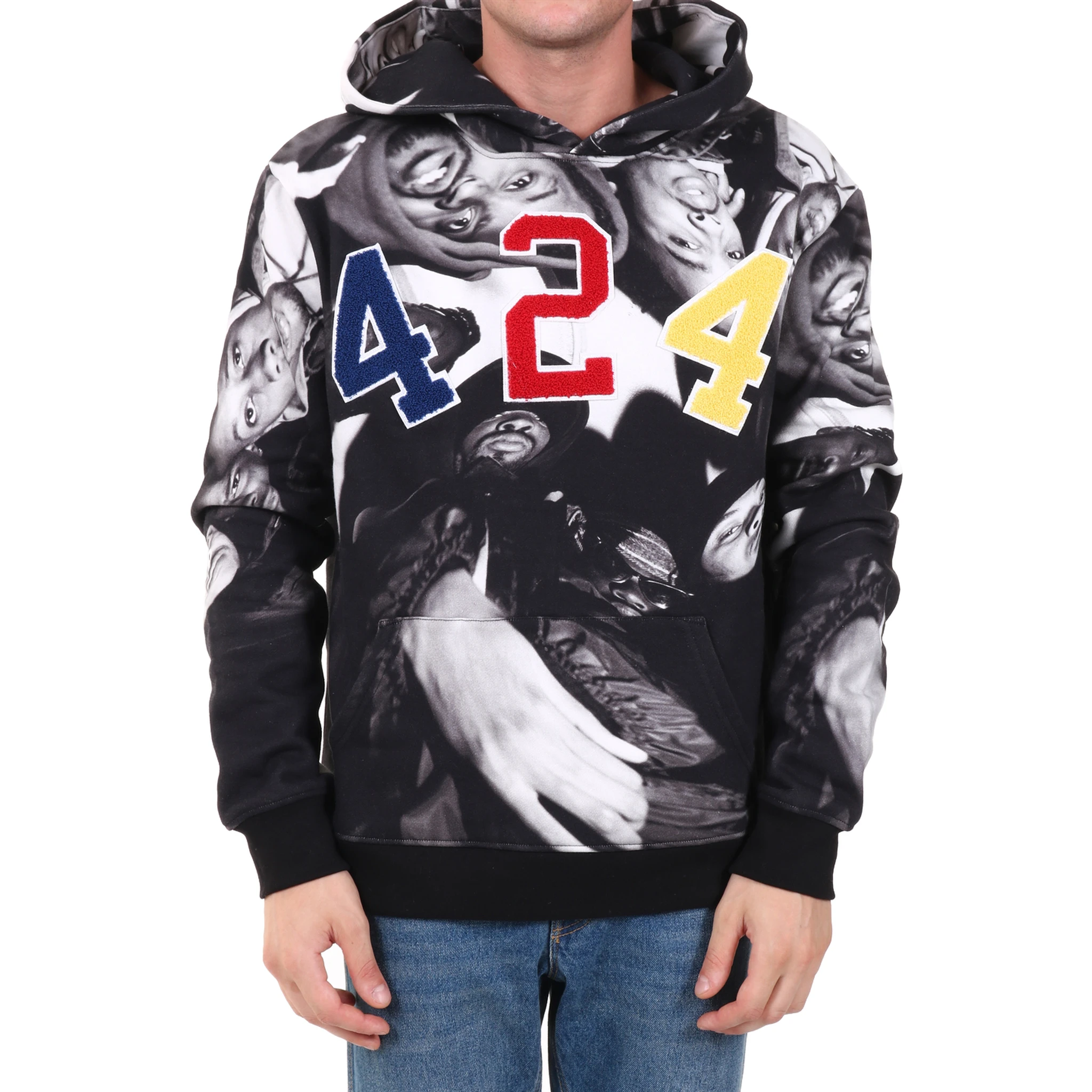 Logo hoodie multicolor