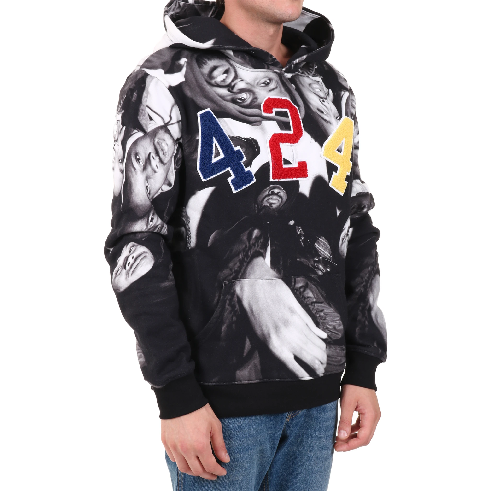 Logo hoodie multicolor