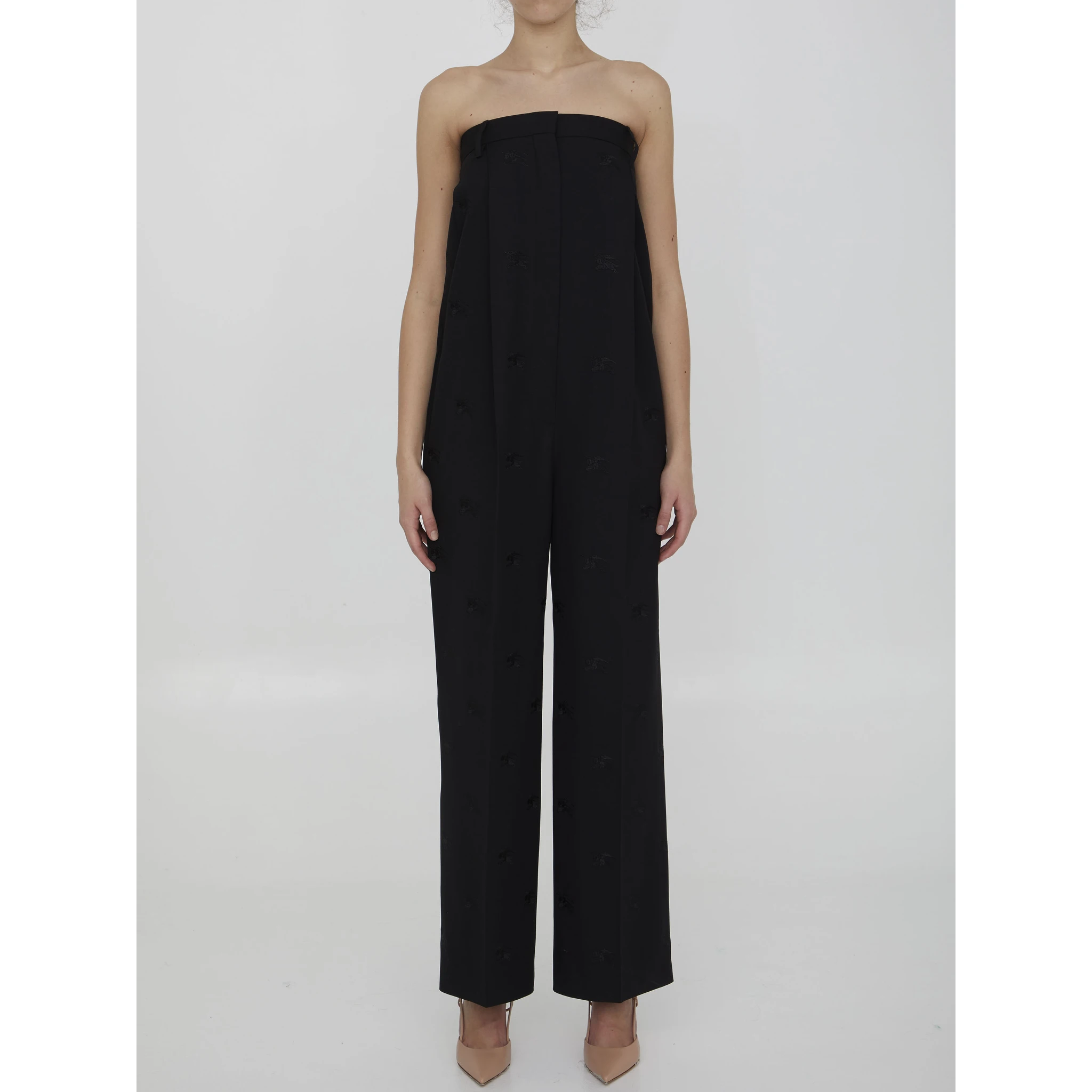 Tailored wool jumpsuit