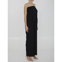 Tailored wool jumpsuit