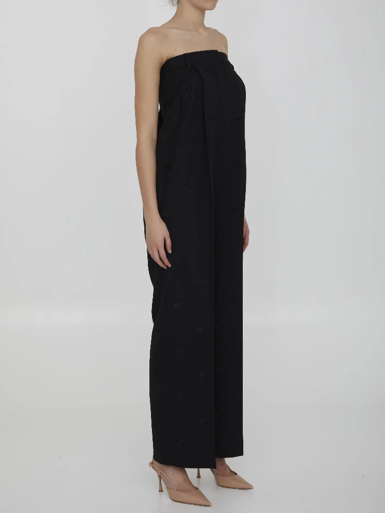 Tailored wool jumpsuit alternative