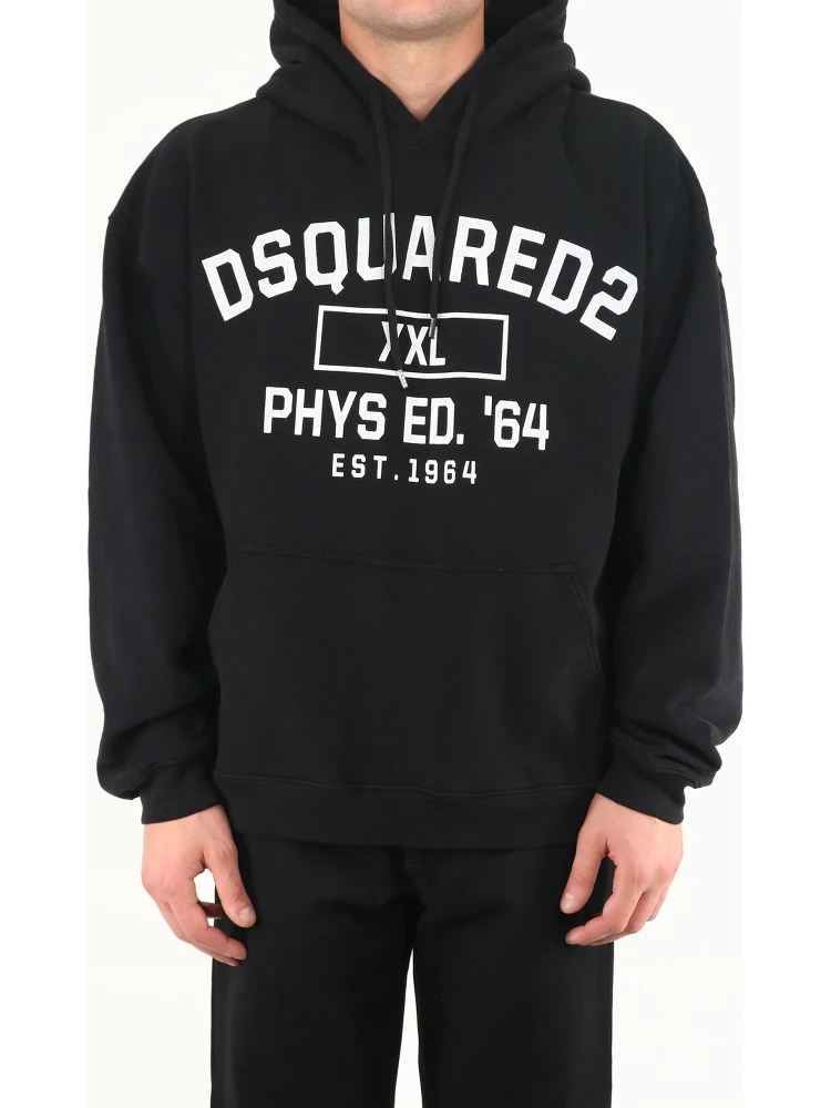 D2 XXL Herca hoodie black