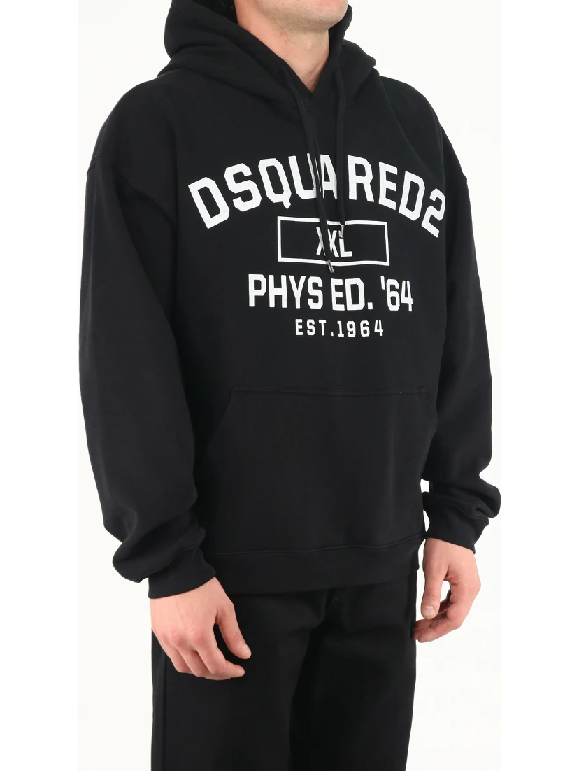 D2 XXL Herca hoodie black