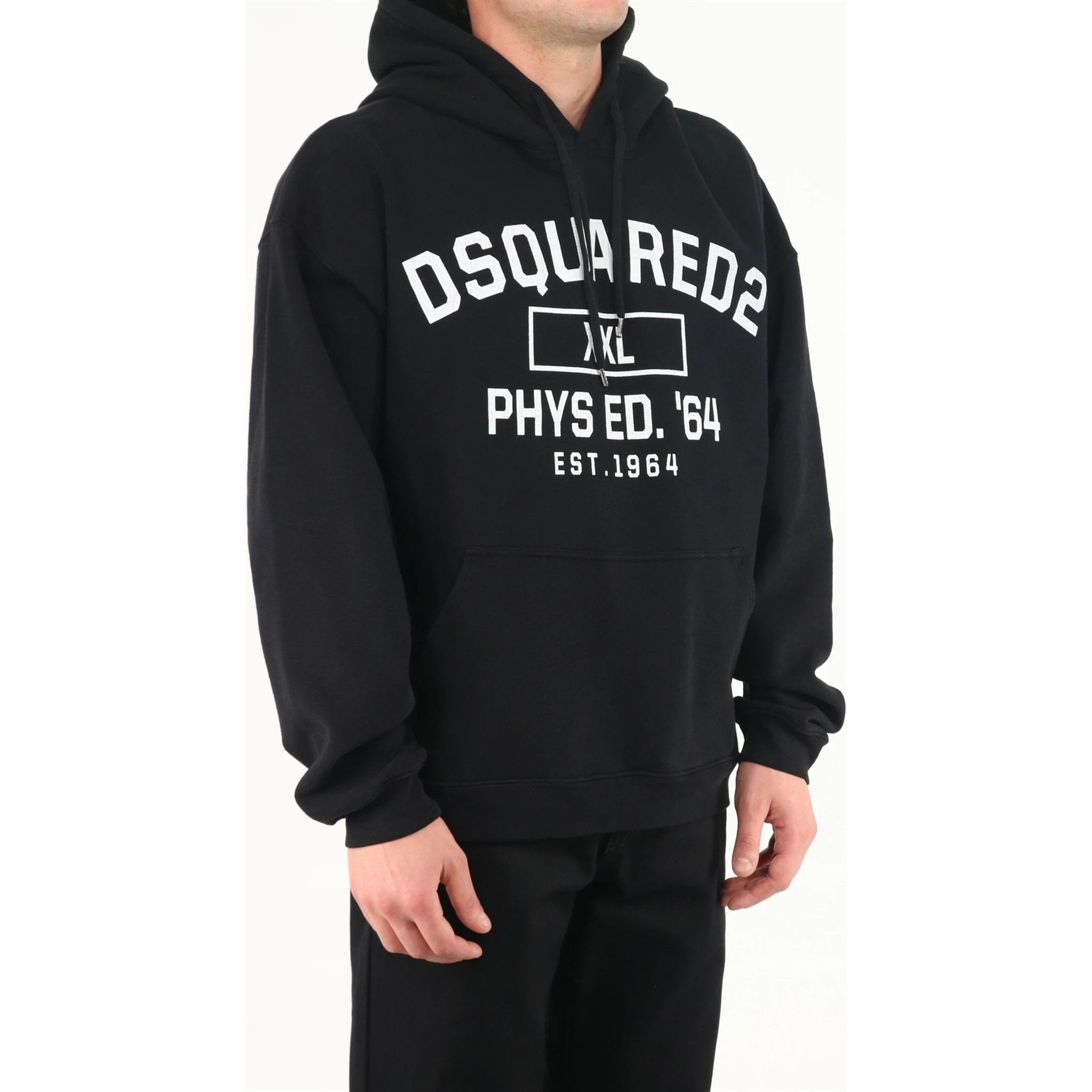 D2 XXL Herca hoodie black