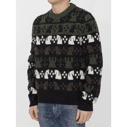 Chess pattern sweater