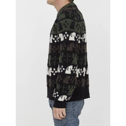 Chess pattern sweater