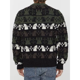 Chess pattern sweater